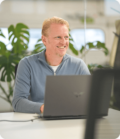 TAP Hub professional working on AI agent marketplace solutions